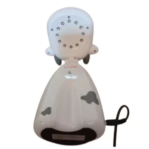 Abajur Cow Led Branco Bronzearte
