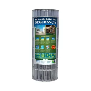 Tela Soldada Alambrado Segurança 10x5 2,0x25m 1,9mm Morlan