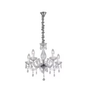 Lustre Treviso 5x40w E14 Ld941605ls Bronzearte